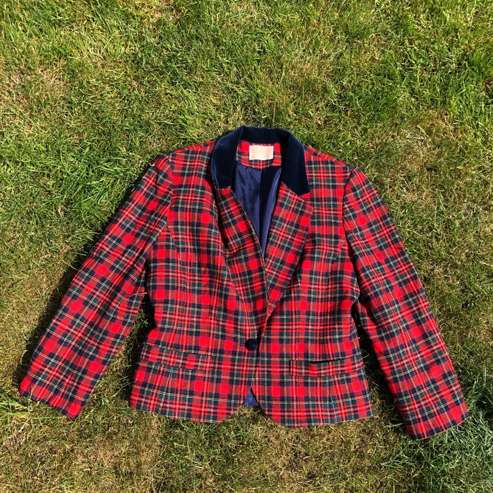 Pendleton wool blazer